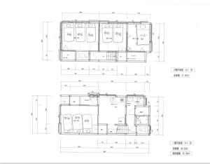 Planimetria di 021T Y's INN Oyama 板橋大山 大山駅徒歩10分 池袋駅まで3駅5分 62m戸建貸切 文化学習体験 収納スペース多数