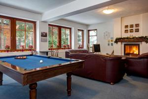 Billiards table sa Apartmány Solum