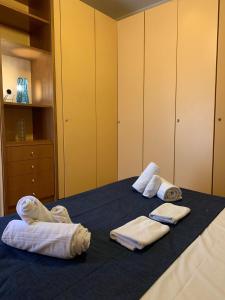 Posteľ alebo postele v izbe v ubytovaní 4 Season B&B Roma