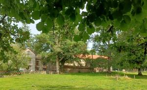 Vrt pred nastanitvijo Grand gîte de groupe