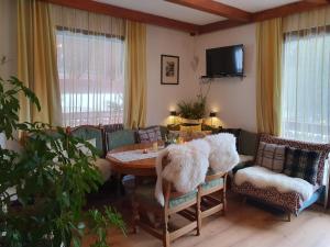 A television and/or entertainment centre at Apartment in Bodental near Ski Slopes