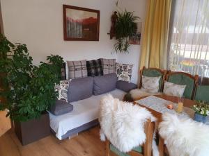 A seating area at Apartment in Bodental near Ski Slopes