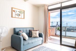 Ruang duduk di 1B modern APT at 5min downtown Papeete and ferry