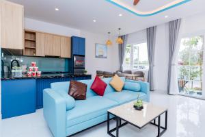 Χώρος καθιστικού στο Nhà phố Novaworld Phan Thiết