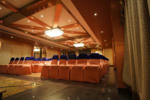 Χώρος καθιστικού στο Hotel Square S