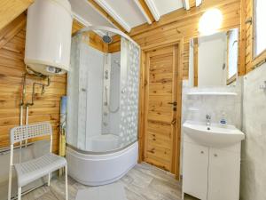 Kúpeľňa v ubytovaní Holiday homes, Kolobrzeg