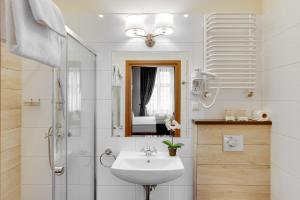 Koupelna v ubytování Hotel Diament Plaza Gliwice + 35 fotografií