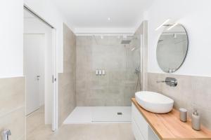 Et badeværelse på -DeLuxe Vision- Fronte Mare, Spiaggia e Parcheggio