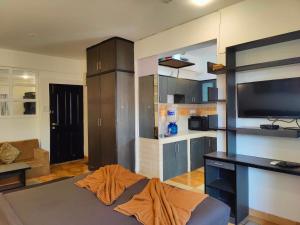 Кухня или мини-кухня в Casa Philomena
