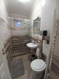 Kúpeľňa v ubytovaní Ilona Apartman