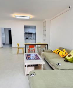 Χώρος καθιστικού στο Canon Youth Hostel