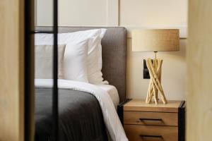 Wulfenia Hotel & Spa客房内的一张或多张床位