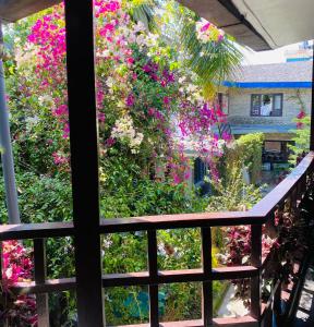 Balkoni atau teres di Mum's Garden Resort