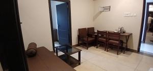 Posezení v ubytování HOTEL PANKAJ RESIDENCY