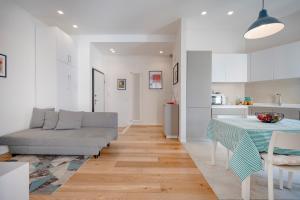 Χώρος καθιστικού στο Martini Matera 2-luxury apartment