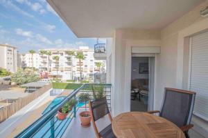 A balcony or terrace at Sepulveda 2 Spaniahome