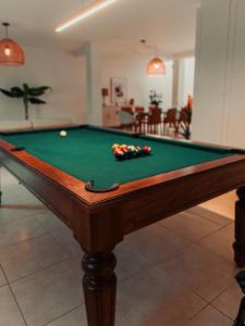 Stół bilardowy w obiekcie Lanzarote Villa Ascanio