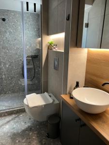 Ένα μπάνιο στο Madi apartment