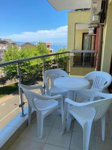 A balcony or terrace at Julia Vigo Panorama apartments