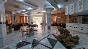 Posezení v ubytování Hotel diar Matmata diar barbar