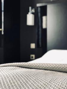 Postel nebo postele na pokoji v ubytování Hotel Pommerloch