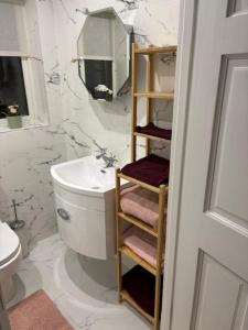 Et bad på Modern secure townhouse