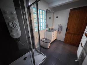 A bathroom at Apartamentos Fuentevieja
