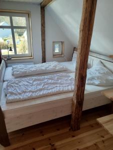 Postel nebo postele na pokoji v ubytování Apartments Sonne am Sund