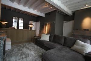 Posezení v ubytování De Waterzooi Suites
