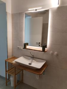 Koupelna v ubytování BnB Ranco