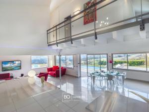 Χώρος καθιστικού στο Villa View - Annecy Lake