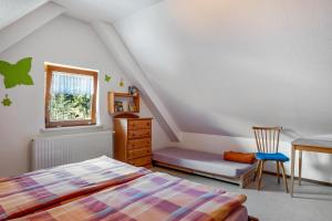 Postel nebo postele na pokoji v ubytování Unterfalkenhof
