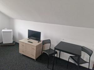 TV a/nebo společenská místnost v ubytování BigCitty Rooms