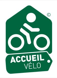 a green sign with a sign for aocalcil veoda at Les Volets Violets in Salles +64 photos