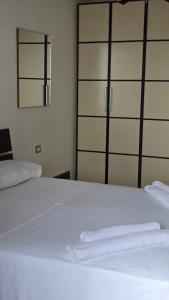 Postel nebo postele na pokoji v ubytování Marios apartment