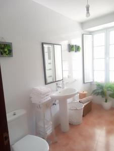 Łazienka w obiekcie CASA AMELIA Apartamento Bajo con terraza y jardín Apartamento 1ªPlanta