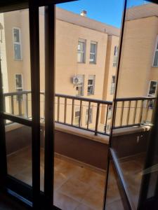 a view from the balcony of a building at Piso in Castalla