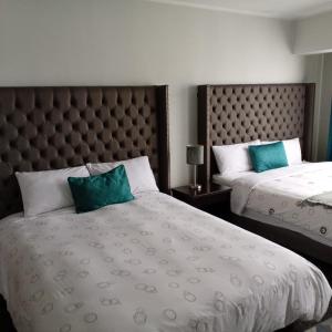 Blub Hotel Spa客房内的一张或多张床位