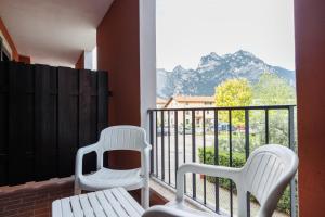 Widok na góry z tego hotelu