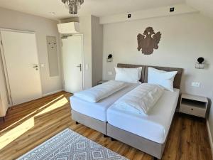 Postel nebo postele na pokoji v ubytování Der Franzlhof