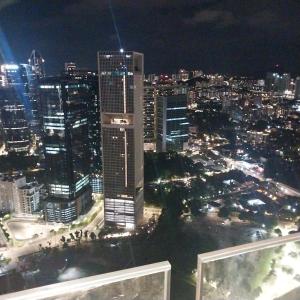 Nespecifikovaný výhled na destinaci Kuala Lumpur nebo výhled na město při pohledu z apartmánu