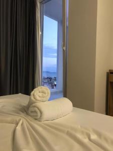 Postel nebo postele na pokoji v ubytování Hotel Besani
