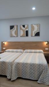 Postel nebo postele na pokoji v ubytování Hotel Rural la Plaza