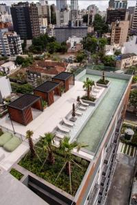 Nespecifikovaný výhled na destinaci Porto Alegre nebo výhled na město při pohledu z apartmánu