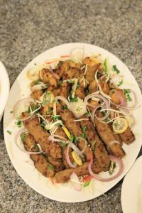酒店内部或周边提供的食物