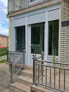 Balkón nebo terasa v ubytování Apartman Fontana