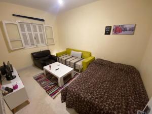 Posezení v ubytování Apartment Tunis