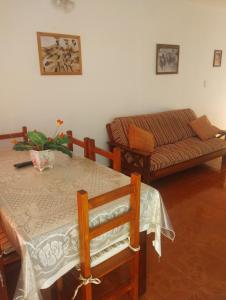 Posezení v ubytování Bungalows IVARAB