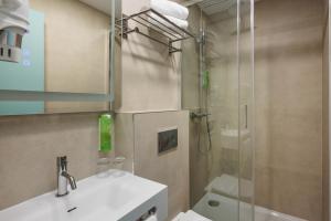 Koupelna v ubytování Hôtel Byakko Nice