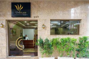 Vstupní hala nebo recepce v ubytování Uniclass Hotel Pinheiros
